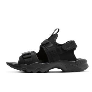 Men’s Nike Canyon Sandals in Triple Black Size 13
